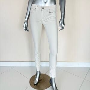 Genetic Los Angeles women skinny ivory jeans size 25